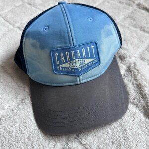 Carhartt | Blue and Black Sky Mesh Back Trucker Hat